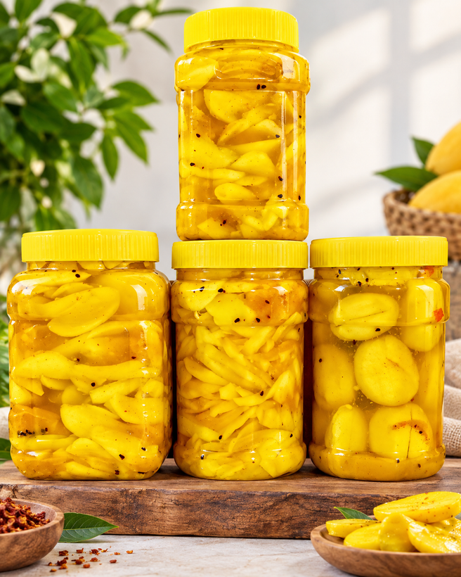 ترشی انبه پرزردالو ارمغان جنوب