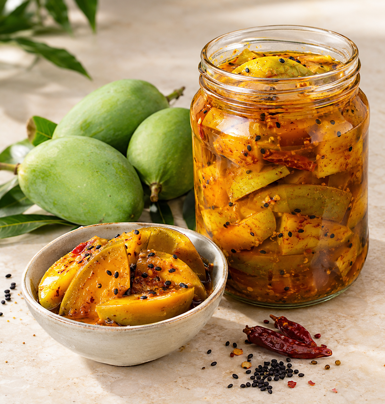 ترشی انبه پرزردالو ارمغان جنوب